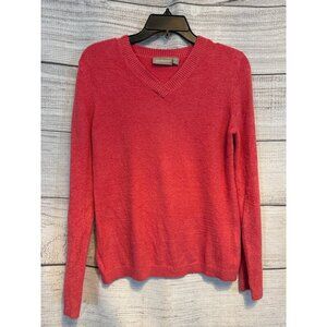Croft & Barrow Extra Soft V-Neck Stretch Sweater Size M